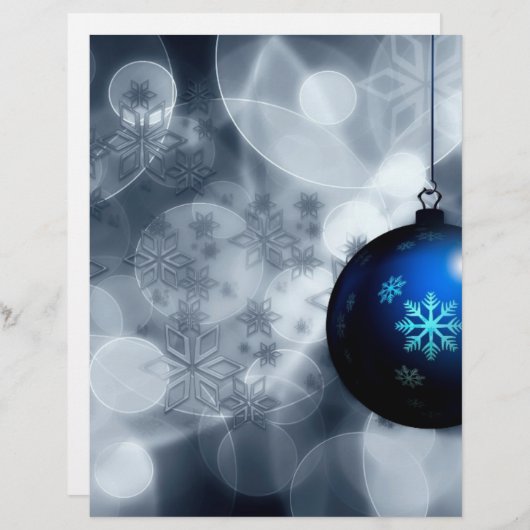 Papier Noël étincelant (Devant / Derrière)