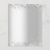 Papier Noël fête or porte argent (Dos)