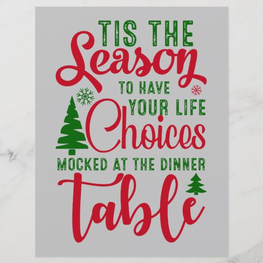 Papier Noël saison de design de choix (Devant)