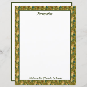 Papier Noël vintage de Saint Nicolas Santa Claus