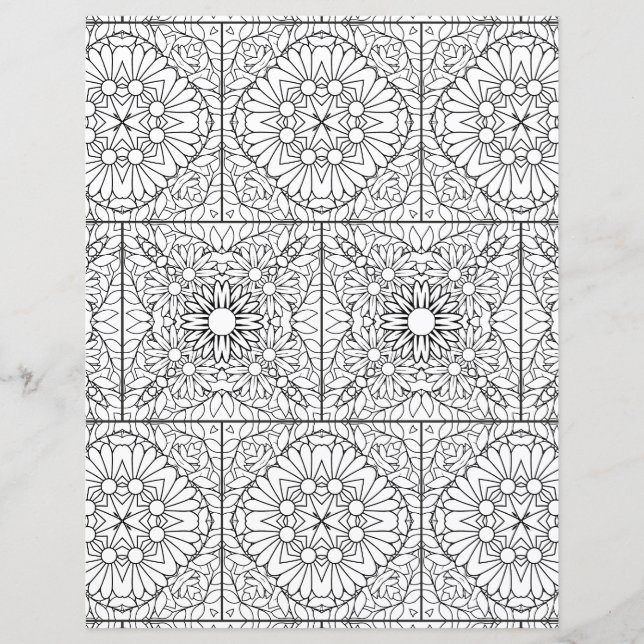Papier Noir et Blanc 7 (Devant)