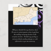 Papier Noir et blanc avec accentuation de la spirale viol (Dos)