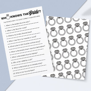 Papier Noir et blanc minimaliste qui connaît le jeu nupti