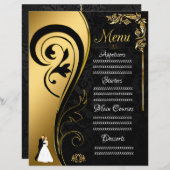 Papier Noir or (Devant / Derrière)