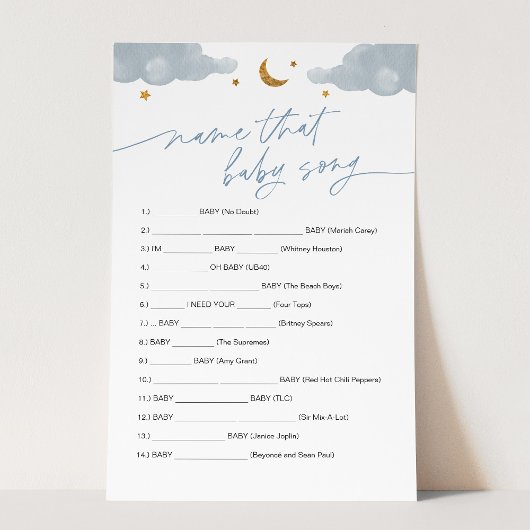 Papier Nom Ce Bébé Chanson Jeu Twinkle Little Star