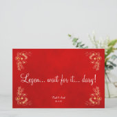 Papier Nom de la table mariage Bourgogne (Debout devant)