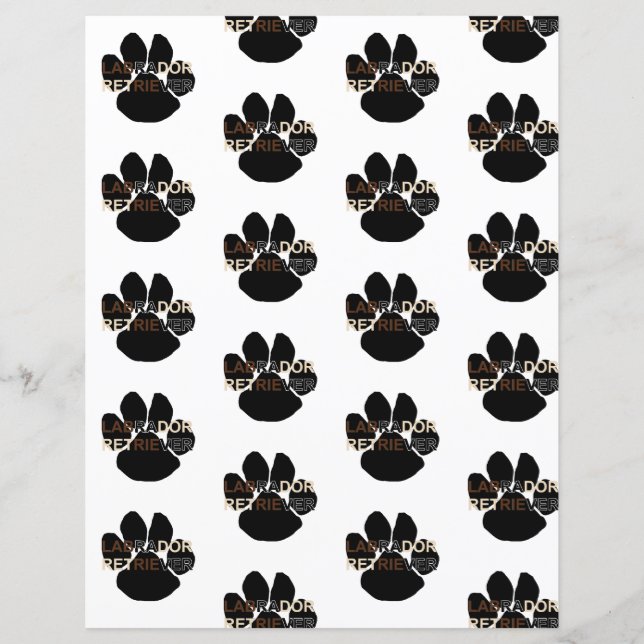 Papier nom de patte LR (Devant)