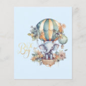 Papier Nom du jeu de Baby shower de chanson (Dos)