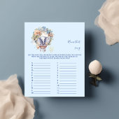 Papier Nom du jeu de Baby shower de chanson