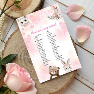 Papier Nom That Baby Animal Game - Woodland Edition