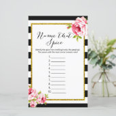 Papier Nommez cette épice - Jeu de Baby Shower (Debout devant)