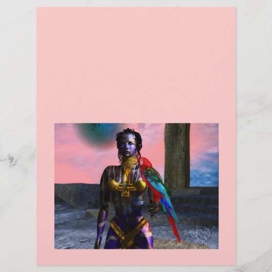 PAPIER NORA CYBER WARRIOR (Devant)