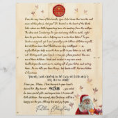Papier North Pole Personal Christmas Letter From Santa (Devant)