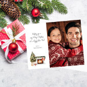 Papier Note de Noël de la cheminée du budget