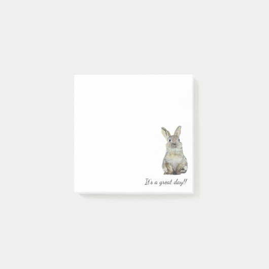 Papier Note Post-It - Joli Lapin Bonnie (Devant)