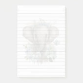 Papier-notes 3M Post-it® Éléphant de bébé adorable (Devant)