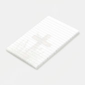 Papier-notes adhésifs 3M Post-it® Croix et Fleurs  (Incliné)