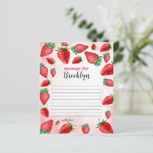 Papier Notes de la capsule de l'heure d'anniversaire de f (Debout devant)