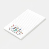 Papier notes Post-it® 3M pour le 4 juillet : Envol (Incliné)