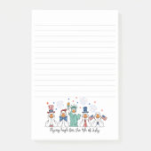 Papier notes Post-it® 3M pour le 4 juillet : Envol (Devant)