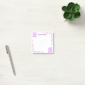 Papier-notes Post-it filigrané Ours en peluche Vio (Bureau)