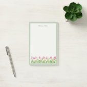 Papier notes Post-it Fleurs de printemps Tulipes r (Bureau)