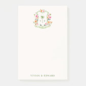 Papier-notes Post-it Monogramme à personnaliser av (Devant)