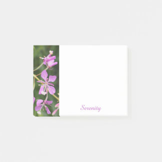Papier-notes Post-It Sérénité Fleurale Violette