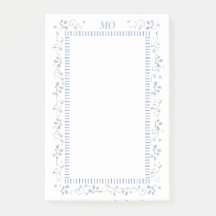 Papier notes Traditionnel Bleu | Post-it