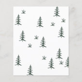 Papier Notre Aventure Commence Le Mariage Forestier Écono (Dos)