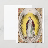 Papier Notre-Dame de Guadalupe (Devant / Derrière)