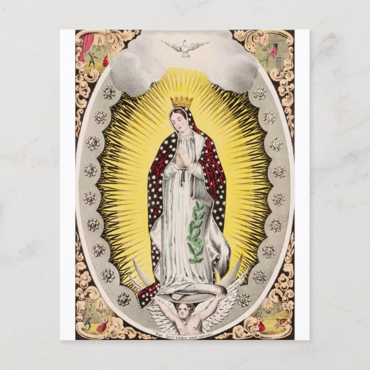 Papier Notre-Dame de Guadalupe (Devant)