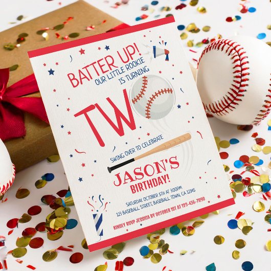 Papier Notre petit budget de baseball de la petite Rookie