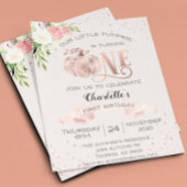 Papier Notre petit Citrouille un premier budget d'anniver