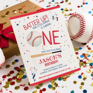Papier Notre petit rookie budget baseball 1er anniversair