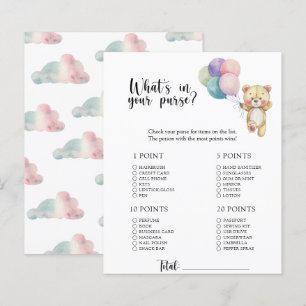 Papier Nounours en peluche - Qu'est-ce qu'il y a dans ton