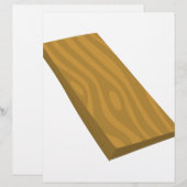 Papier Nourriture buguée planche (Devant / Derrière)