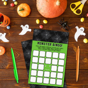 Papier "Nous avons créé un monstre" Baby shower Halloween