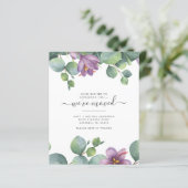 Papier Nous avons déménagé Budget Eucalyptus Purple Green (Debout devant)