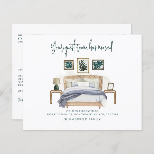 Papier Nous Avons Déplacé Le Script De Déplacement manusc (Devant / Derrière)