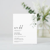 Papier Nous avons fait Faire-part de mariage (Debout devant)