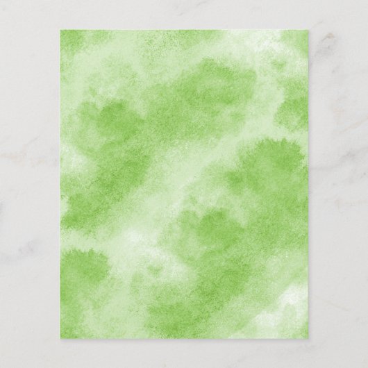 Papier Nous avons lié la Faire-part de mariage tropicale (Dos)