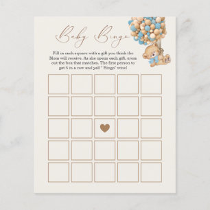 Papier Nous Pouvons Attendre Baby shower Bingo Jeu