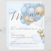 Papier Nous Pouvons Attendre Rapidement Balloons Garçon M (Devant / Derrière)