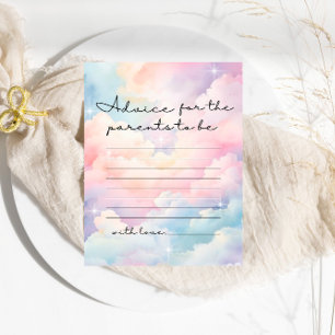 Papier Nous sommes sur le Baby shower de conseil Cloud 9