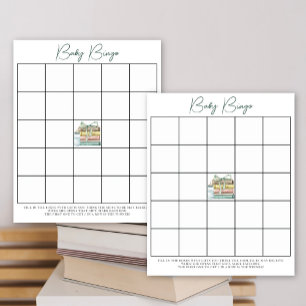 Papier Nouveau Baby shower de chapitre - Jeu de Bingo