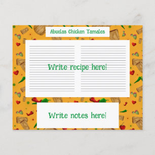Papier Nouveau-Mexique Chile rouge et verte Tamales Zia N