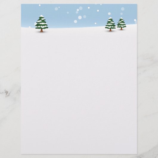 Papier Nouvel An Arbre de Noël 2023 (Dos)