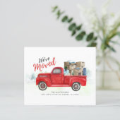 Papier Nouvelle adresse Moderne Cute Truck Moving Faire-p (Debout devant)