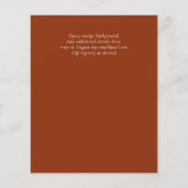 Papier Nuestra Boda AGATE Gold Mariage espagnol INVITE (Dos)